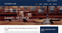 Desktop Screenshot of danielhegwer.com